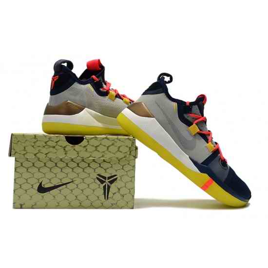 Nike Kobe Bryant AD EP Men Shoes Gray Blue Yellow-2